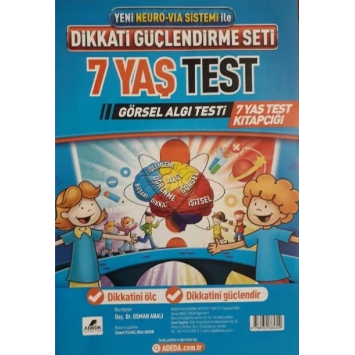 Dikkati Güçlendirme Seti 7 Yaş Test