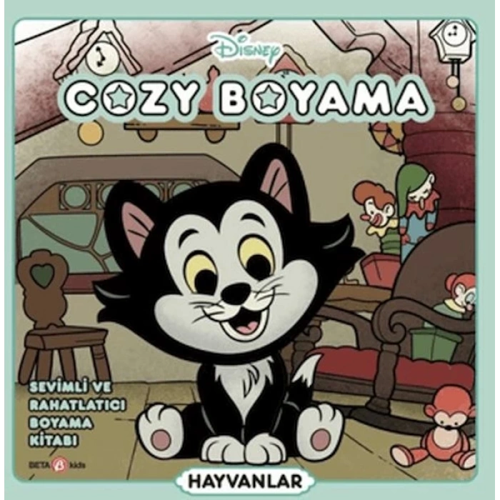 Disney Cozy Boyama, Sevimli ve Rahatlatıcı Boyama Kitabı - Hayvanlar