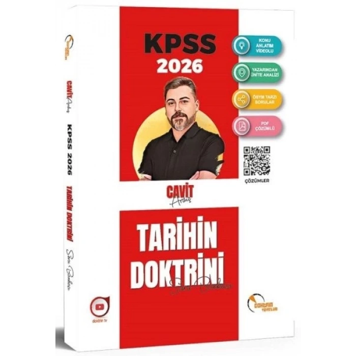 Doktrin 2026 KPSS Tarihin Doktrini Soru Bankası Çözümlü