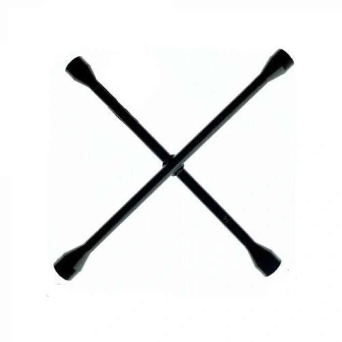 Dörtlü Bijon Anahtarı Krom Çelik Tam Profesyonel Lokmalı Bijon Tüm Araçlar İçindir (5047)