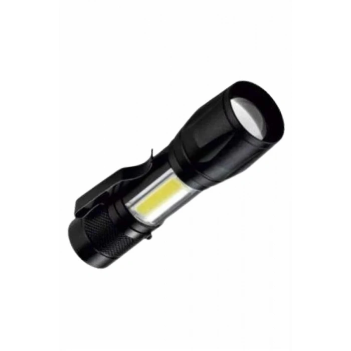 Mey İthalat® EL Feneri Uzun Menzilli Usb Şarj Edilebilir Kamp Lambası