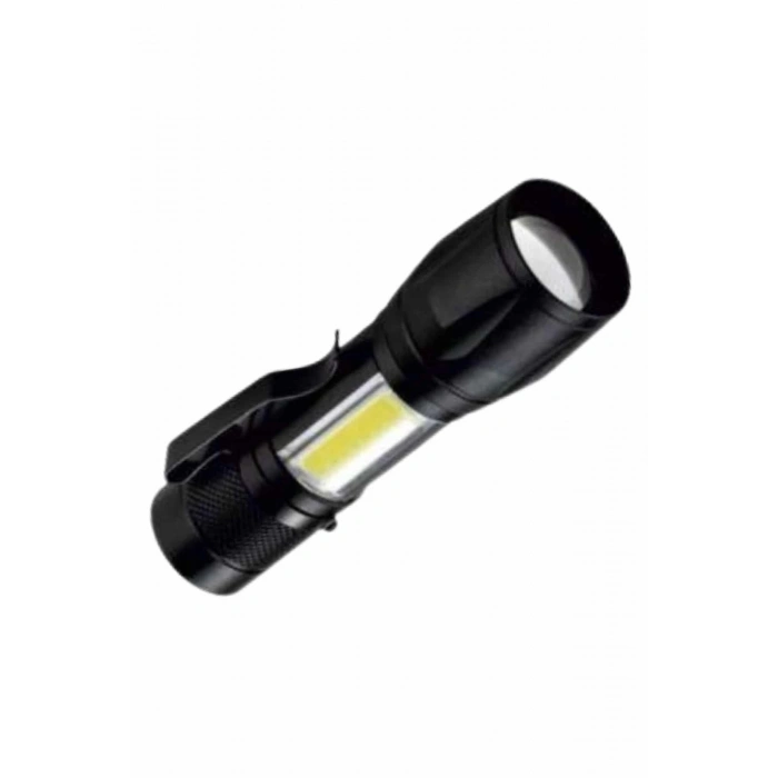 Mey İthalat® EL Feneri Uzun Menzilli Usb Şarj Edilebilir Kamp Lambası