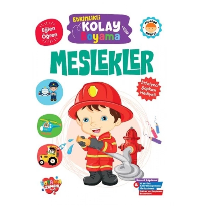 Etkinlikli Kolay Boyama – Meslekler