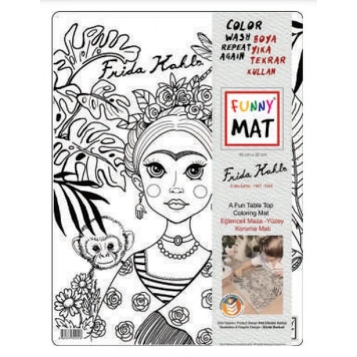 Funny Mat - Frıda Kahlo 30 X 40 Cm