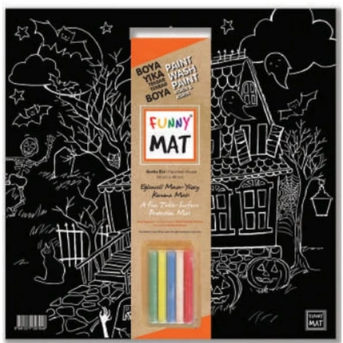 Funny Mat - Korku Evi 40x40cm