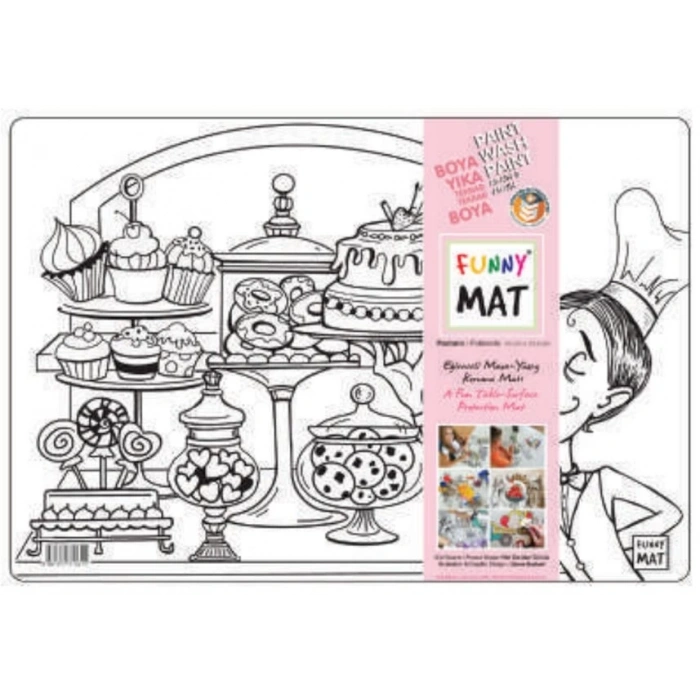 Funny Mat - Pastane 33,5x48cm