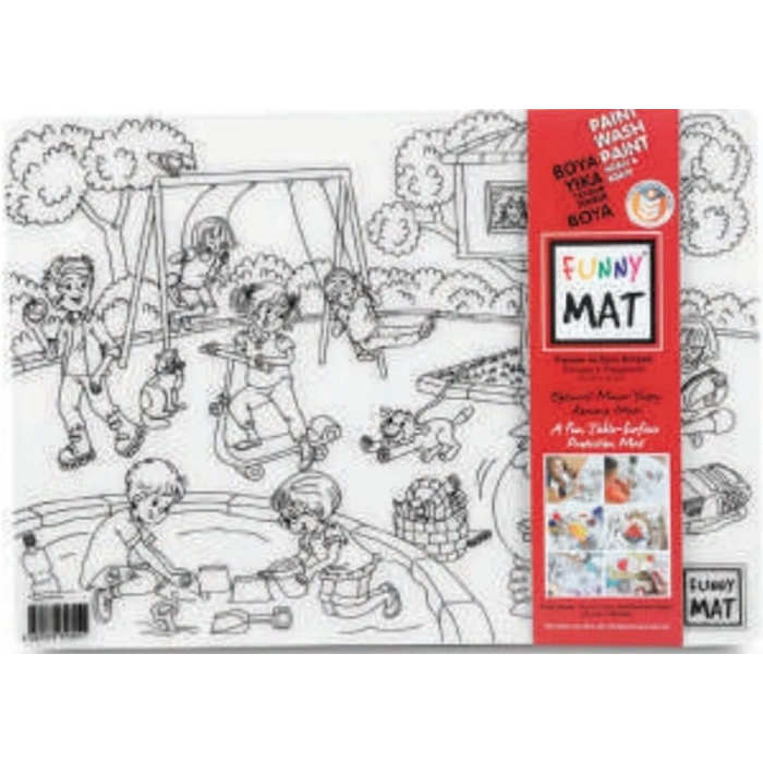Funny Mat - Prenses Ve Oyun Bahçesi 25 X 35 Cm