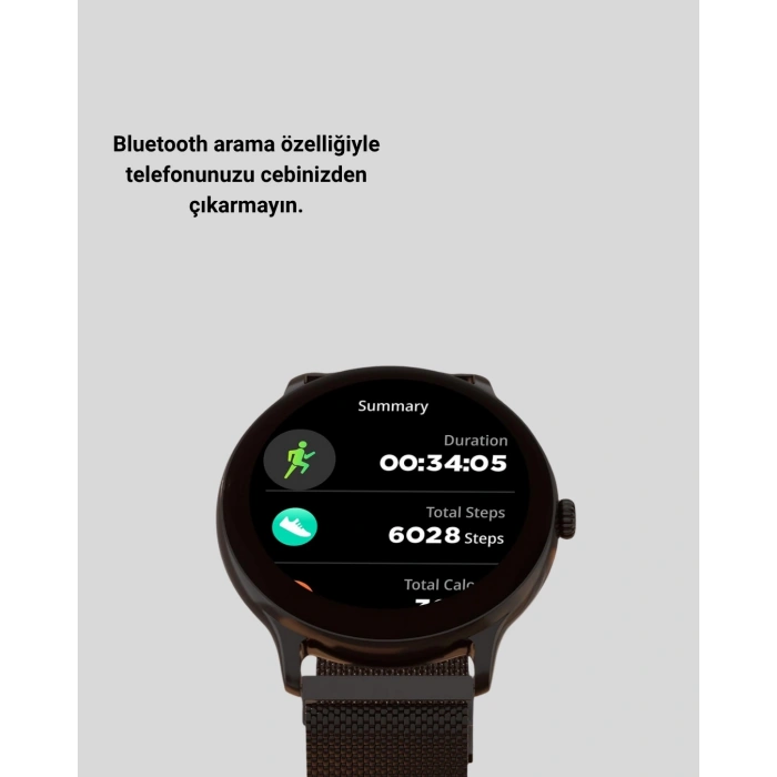 Mey İthalat® G20 Mini Akıllı Saat – iPhone & Android Uyumlu, Adım Sayar ve Uyku Takipli