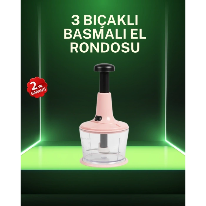 Mey İthalat® Geniş Hazneli Manuel Doğrayıcı Ev Tipi Kullanım