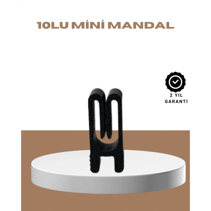 Mey İthalat® Gıda Saklama Mandalı Tazelik Koruyucu 10’lu Set