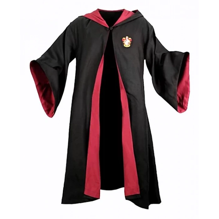 Harry Potter Gryffindor Cübbe Çocuk Boy - Harry Potter Kostümü 5-6 Yaş (5047)