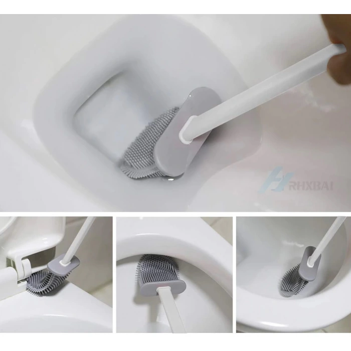 Hijyenik Klozet Temizleme Silikonu Esnek Fırça (5047)