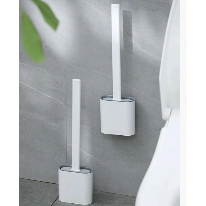 Hijyenik Klozet Temizleme Silikonu Esnek Fırça (5047)