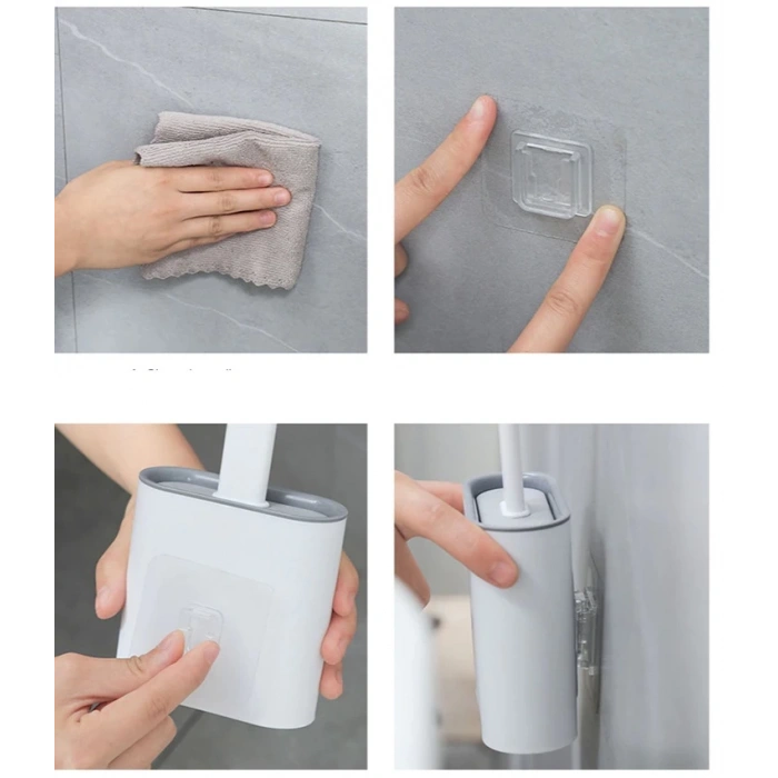 Hijyenik Klozet Temizleme Silikonu Esnek Fırça (5047)