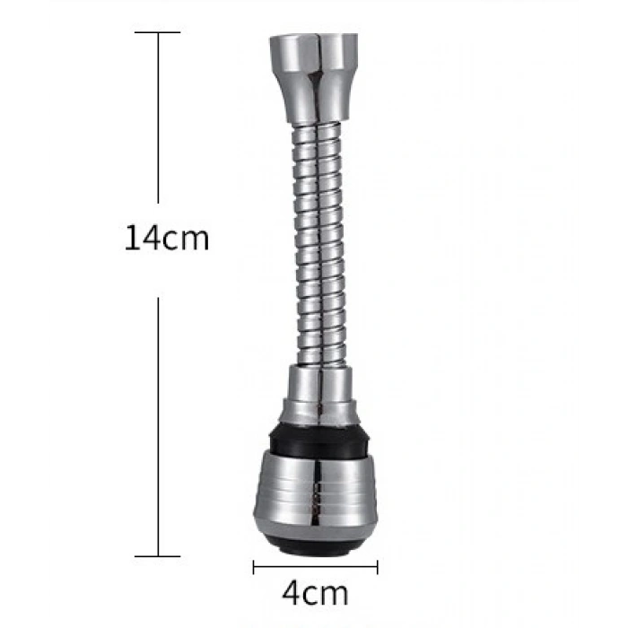 Hortumlu Esnek Su Tasarruflu 2 Modlu Musluk Başlığı (5047)