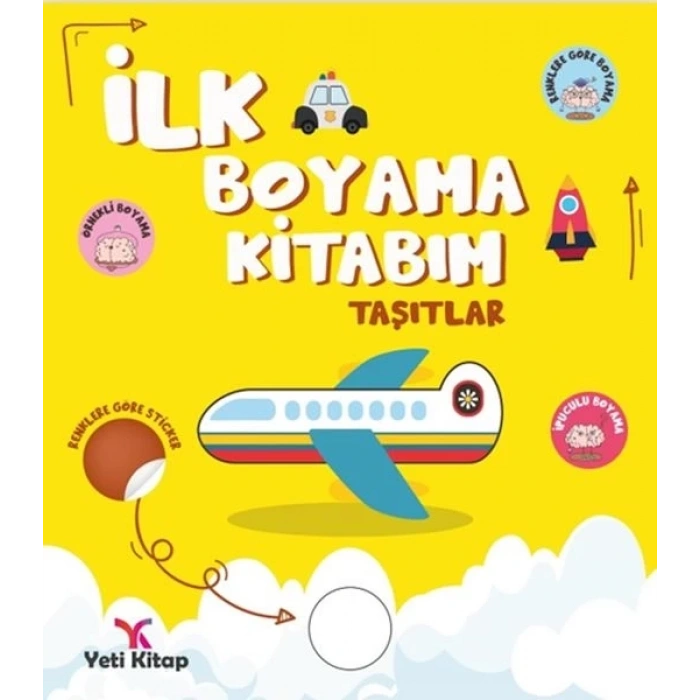 İlk Boyama Kitabım Taşıtlar