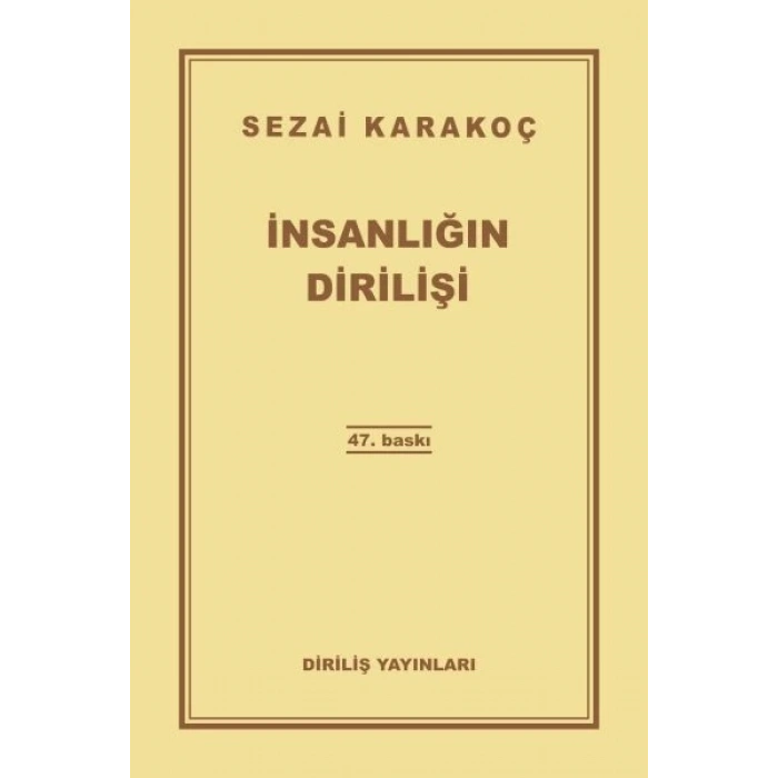 İnsanlığın Dirilişi