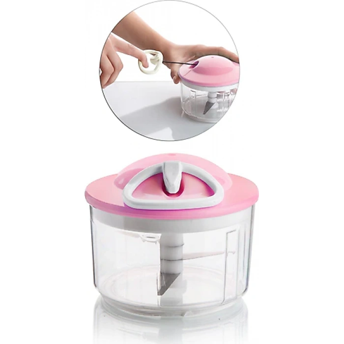 İpli Çekmeli 3 Bıçaklı Pratik El Rondosu (5047)