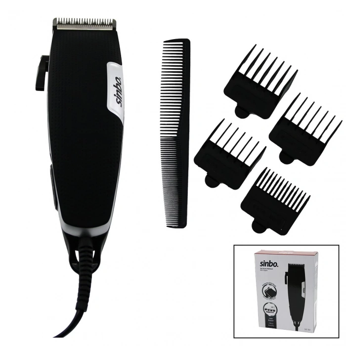 KABLOLU FİŞLİ  SAÇ SAKAL KESME TRAŞ MAKİNESİ  KOLLU TARAK AYARI  SHC-1901 (5047)