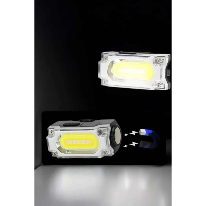 Mey İthalat® Kafa Lambası Led Fener Pratik Taşınabilir Ayarlanabilir USB Şarjlı