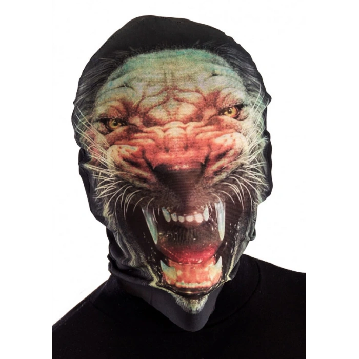 Kafaya Tam Geçmeli Aslan Maskesi - Streç Aslan Maskesi Model 3 (5047)