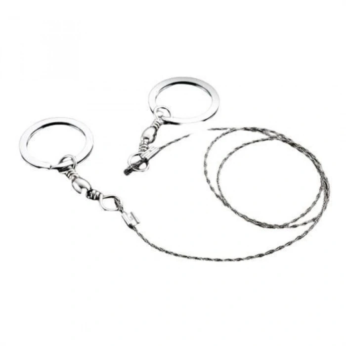 Karavanda ,Kampda  Taşınabilir Mini  Zincir  Cep Testeresi Dişli Tel Ahşap Plastik Metal Kes