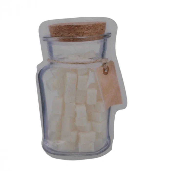 Kavanoz Görünümlü Kilitli Poşet Çıtçıtlı ve Pratik Torba 4 Adet (5047)