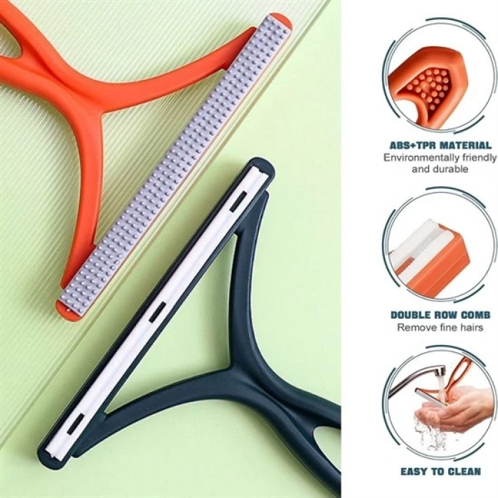 Kedi Köpek Tüy Toplayıcı Çift Taraflı Pamuk Tiftiği ve Tüy Toplama Aleti (5047)