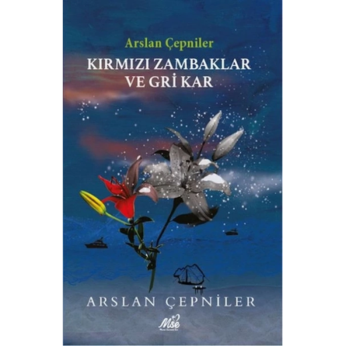 Kırmızı Zambaklar Ve Gri Kar