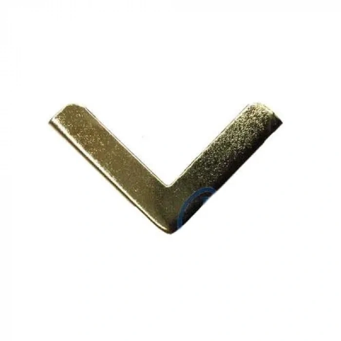 Kitap, Kapak, Menü, Albüm Köşesi, Orta - 18x32mm, Sarı, 20 Adet