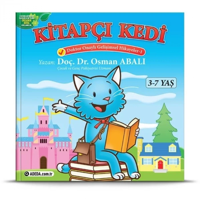 Kitapçı Kedi  (3-7 Yaş)