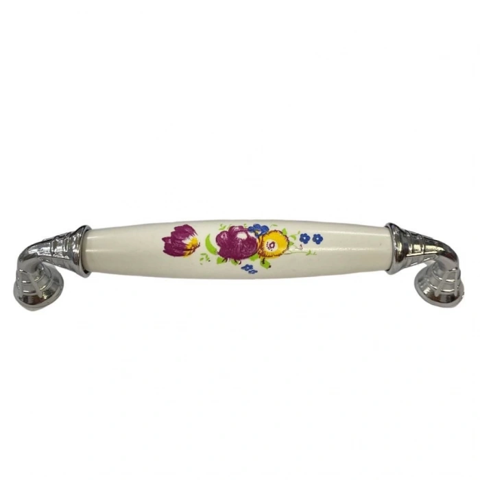 Mey İthalat® Klasik Silindir Kulp Krom 128 mm