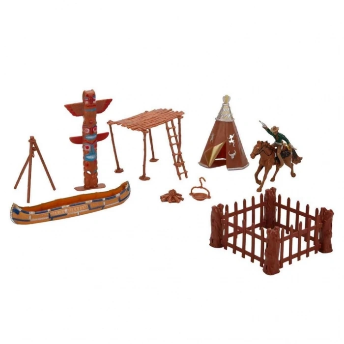 Mey İthalat® Kovboy Figürleri Oyun Seti