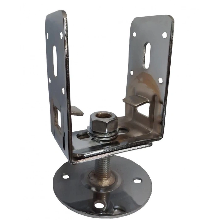 Mey İthalat® Krom Ayarlı Tablalı Pergole Ayağı