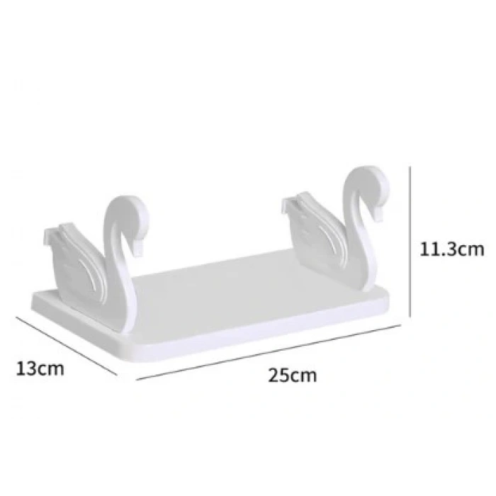 Kuğu Tasarımlı Kendinden Yapışkanlı Raf (5047)