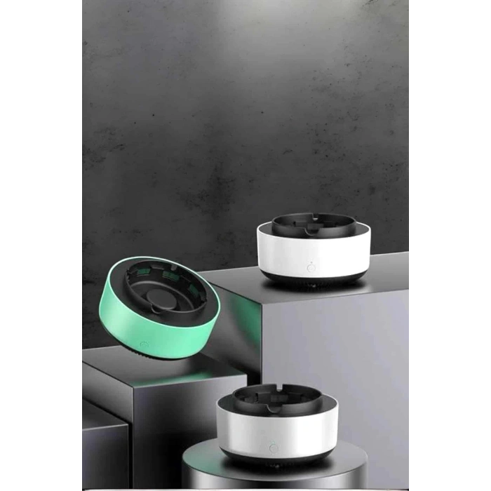 Mey İthalat® Küllük Duman Giderici Temizlenebilir Elektronik Pilli