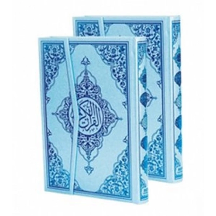 Kuran-ı Kerim Bilgisayar Hatlı - Mavi Cilt (Orta Boy, Kod: M19)