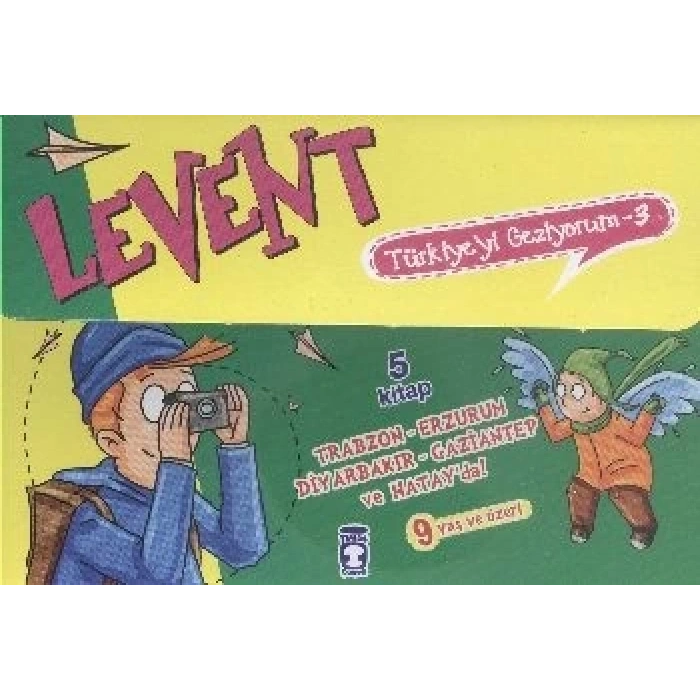 Levent Türkiyeyi Geziyorum - 3 (5 Kitap Takım)