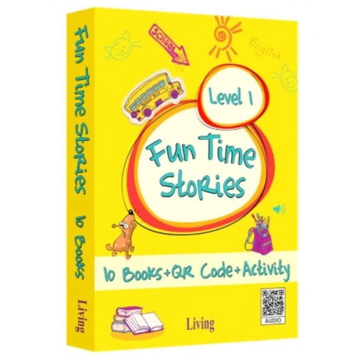 Living Level 1 Fun Times Stories 10lu Hikaye Seti