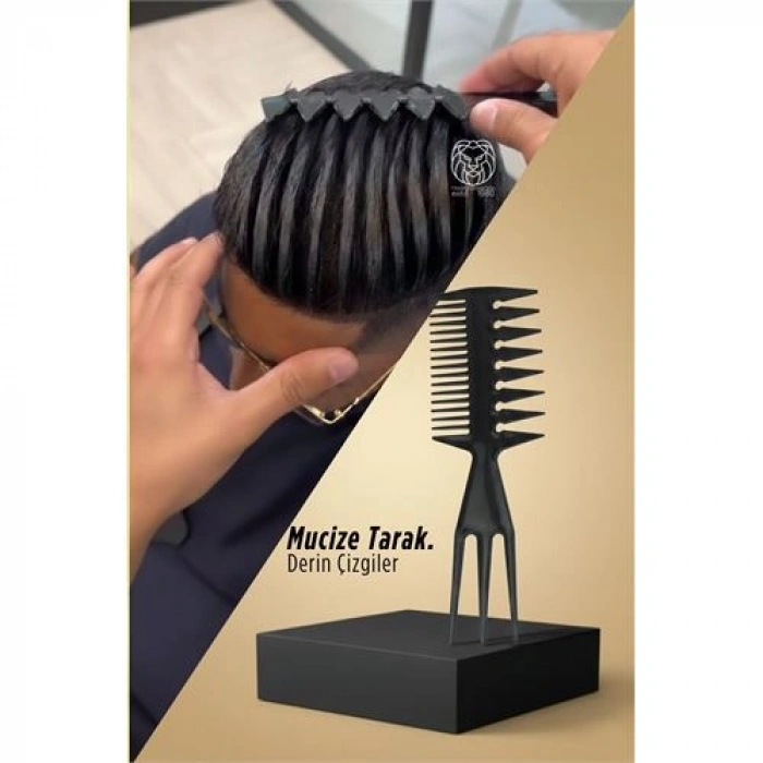 MacLeod Profesyonel Mucize Saç Şekillendirici Derin Çizgi ve Dalga Tarağı 722916