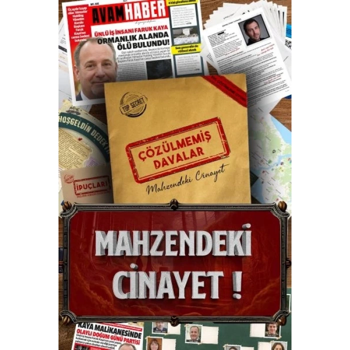 Mahzendeki Cinayet - Dedektif Oyunu