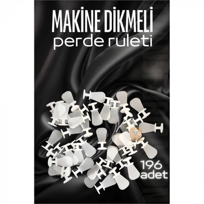 Makine Dikmeli Perde Düğmesi Perde ruleti Perde Düğmesi 196 Adet