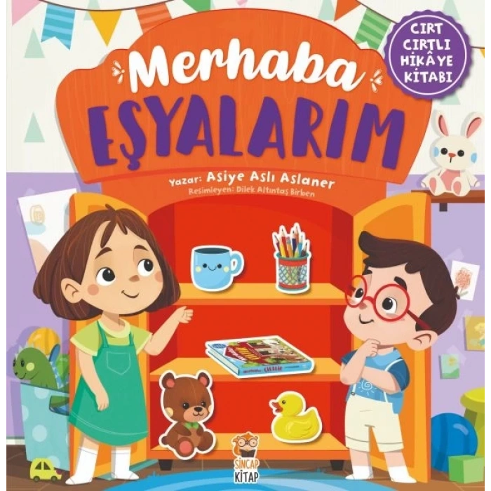 Merhaba Eşyalarım (Cırt Cırtlı Hikaye Kitabı)
