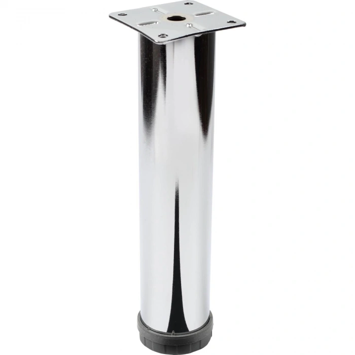 Mey İthalat® Metal Krom Ayak 42 mm Çap 6 cm Yükseklik