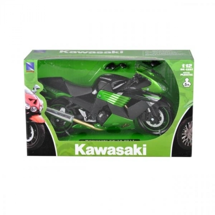 Mey İthalat®  1:12 Kawasaki ZX-14 2011 Model Motor