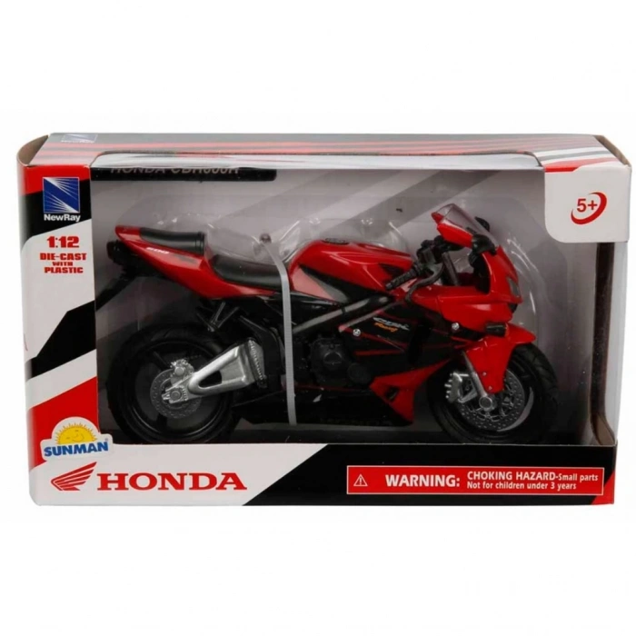 Mey İthalat®  1/12 MTR 2006 Honda CBR600R 2006 Kırmızı
