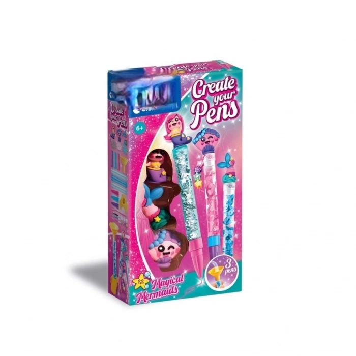 Mey İthalat® 18131 Kalem Tasarım Seti - Denizkızları