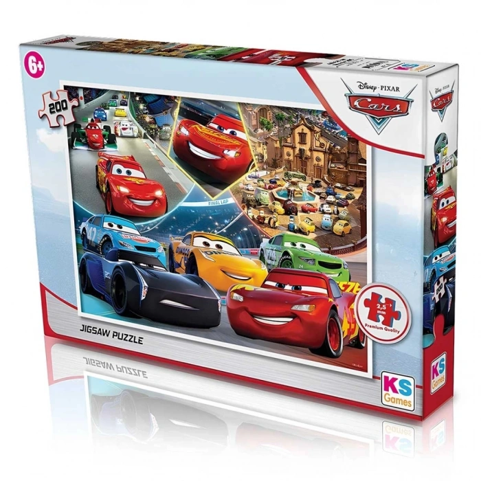 Mey İthalat® 200 Parça Cars Puzzle