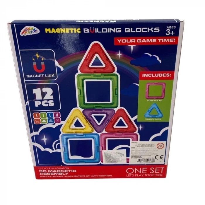 Mey İthalat® 2266-25 MANYETİK SET 12 PARÇA- SMT