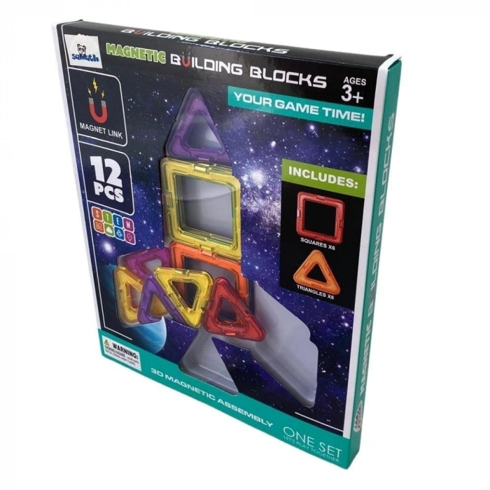 Mey İthalat® 2266-25 MANYETİK SET 12 PARÇA- SMT